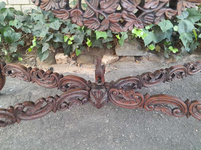 A Rare Circa 1895 Anglo Indian Rosewood Console Table / Server / Table