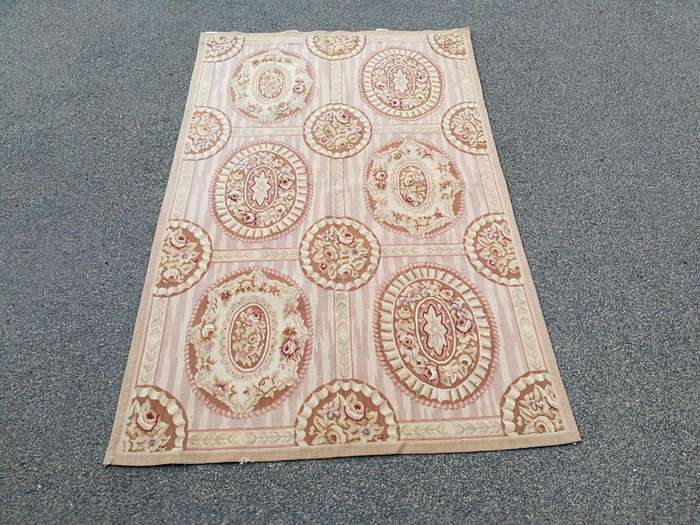 A Handmade French Aubusson Carpet / Rug