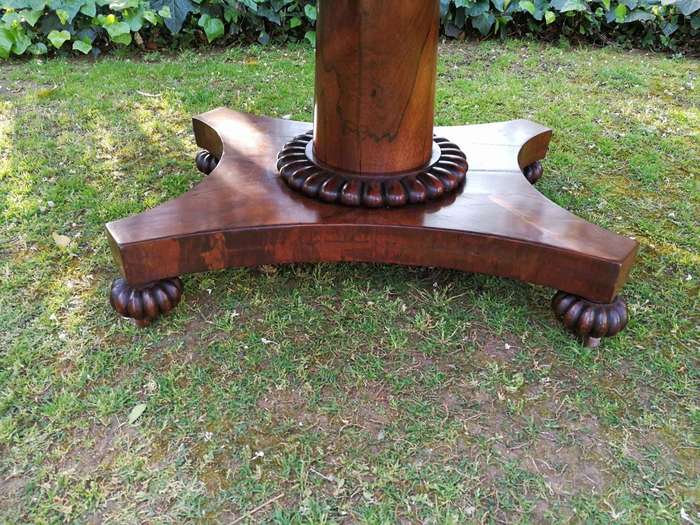 A Victorian rosewood library/sofa table