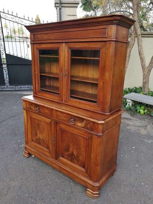 A 19th Century Fench Cherrywood Display Cabinet
