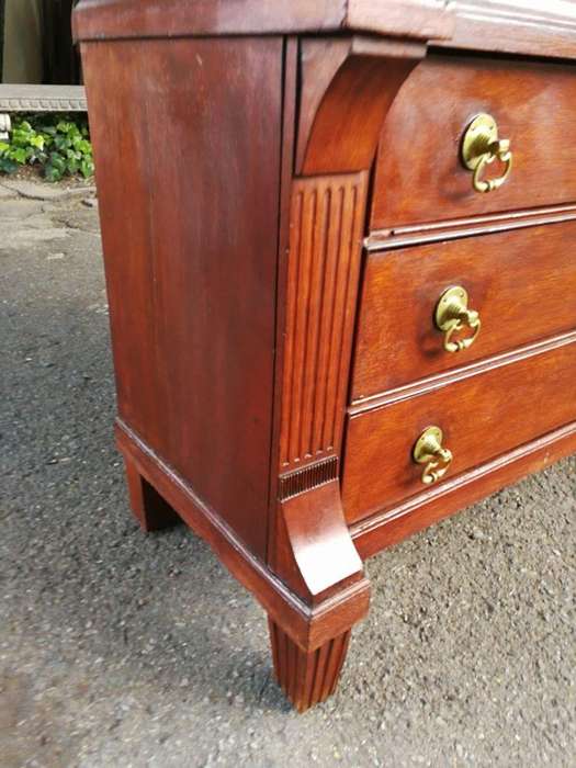 A 19th Century Mahogany Linen Press