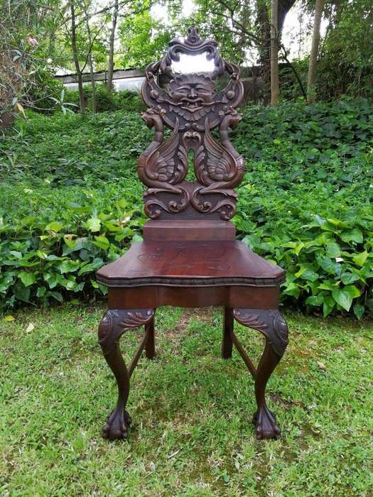 A 20th Century Oriental Hardwood Chair
