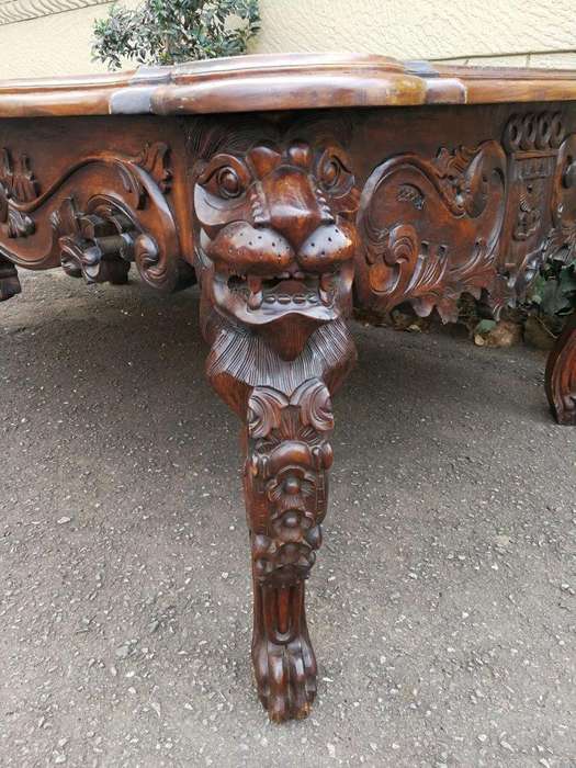 A 20th Century Rare French Baroque Style Entrance / Console / Drinks / Sofa Table