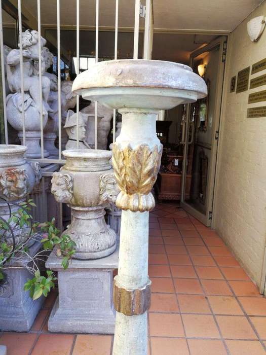 A Pair of Early 20th Century Giltwood and Painted Torchères ND