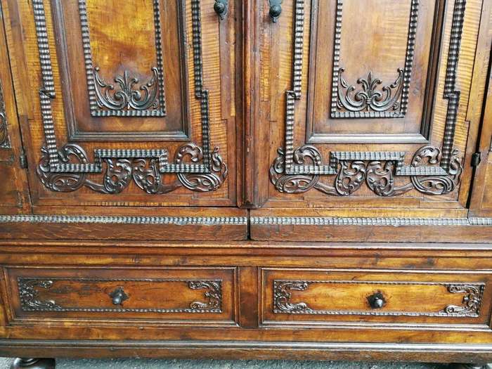 An 18th Century Dutch Walnut Armoire/Cabinet
