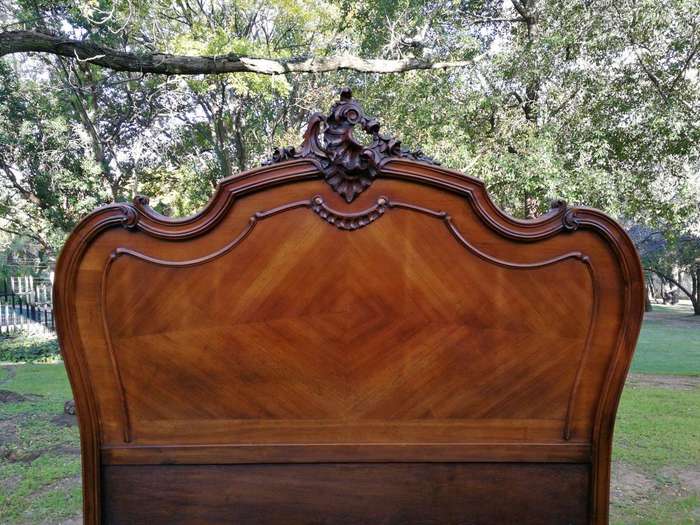An early 20th Century Circa 1920 French Walnut Double