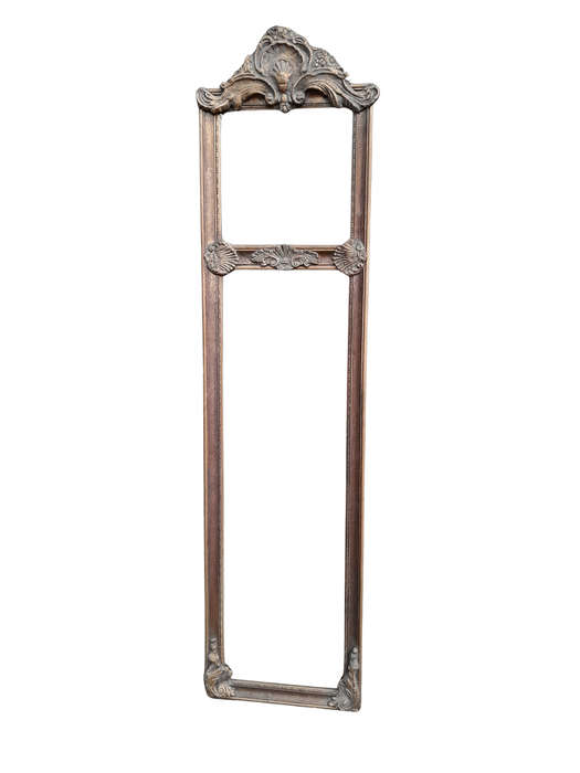 An Ornate Carved Rococo French Style Bevelled Mirror