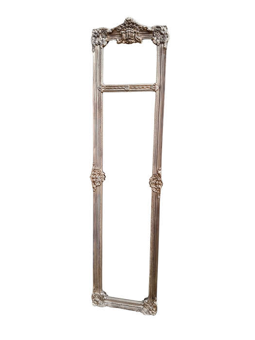 An Ornate Carved Rococo French Style Bevelled Mirror
