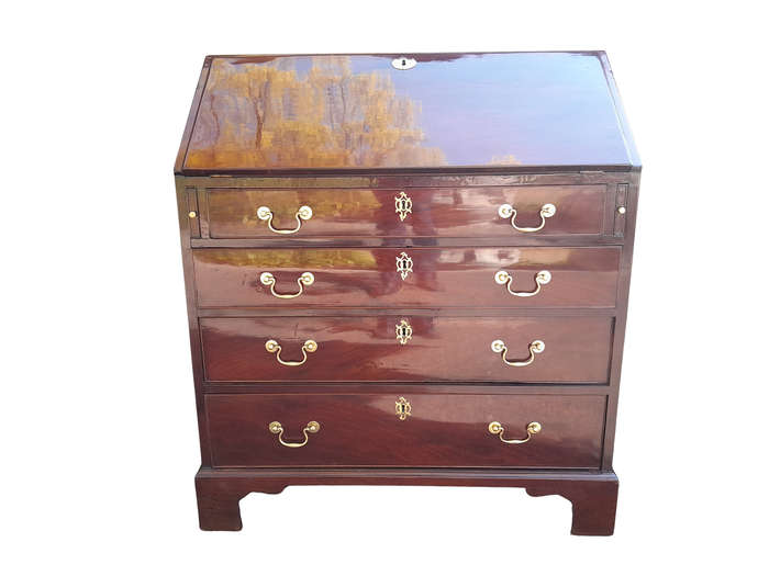 A Historic Circa 1800  Antique - George III Mahogany Bureau, Provenance: Ravenswood - A Heritage ...
