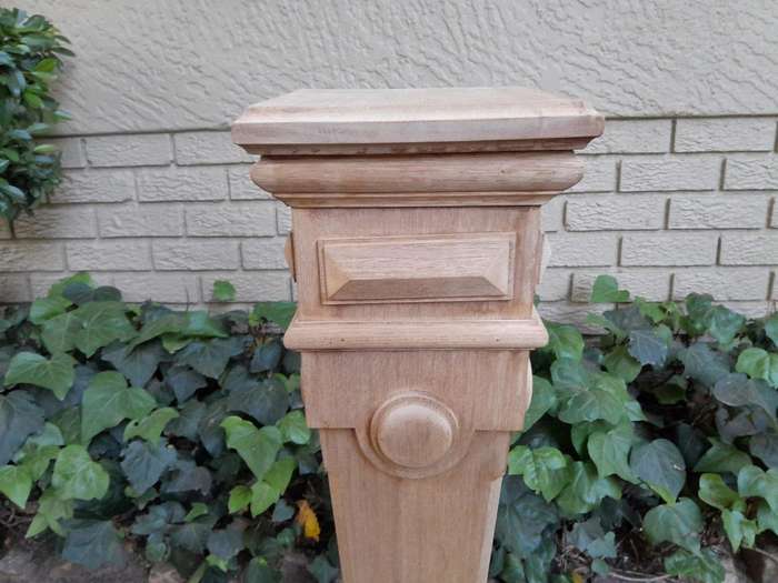 A First Half Of 20th Century Mahogany Pedestal