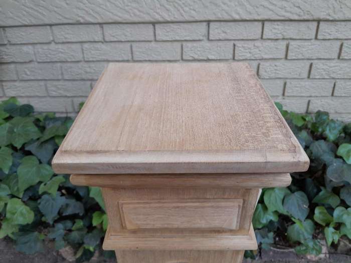 A First Half Of 20th Century Mahogany Pedestal