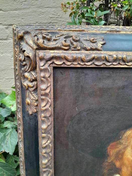 A 19TH Century / Early 20th Century Circa 1874/1935 Portrait Of A Man After Rembrandt Oil On Canv...