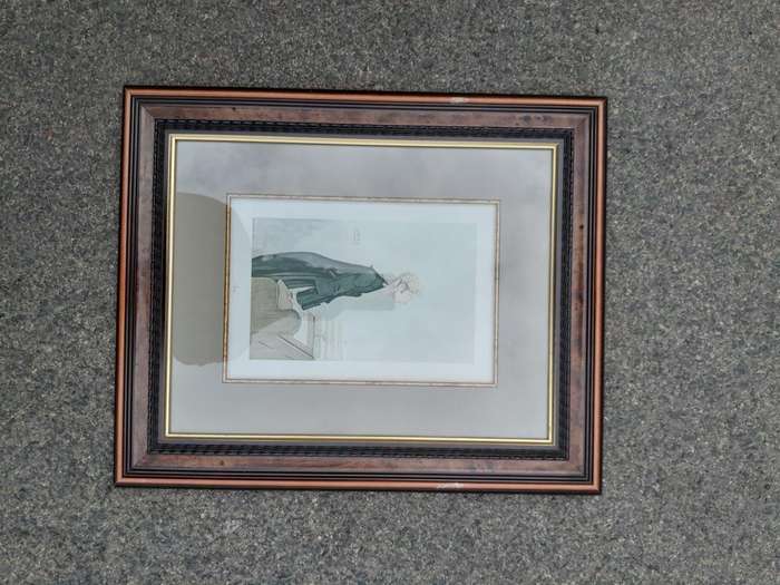 A Set Of Six Photolithographs Of Judges/Legal Studies By  Sir L. M. Ward