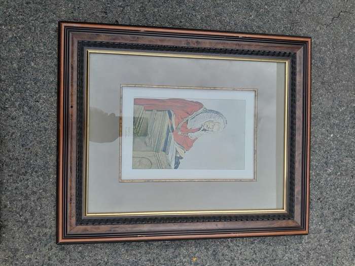 A Set Of Six Photolithographs Of Judges/Legal Studies By  Sir L. M. Ward
