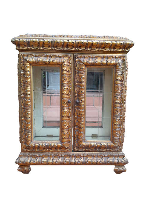 A 20th Century French Baroque Style Display Cabinet