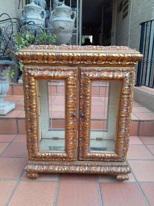 A 20th Century French Baroque Style Display Cabinet