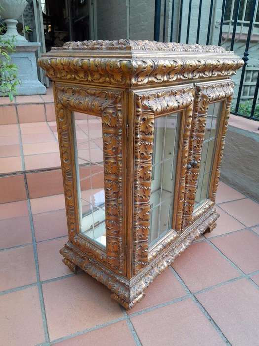 A 20th Century French Baroque Style Display Cabinet