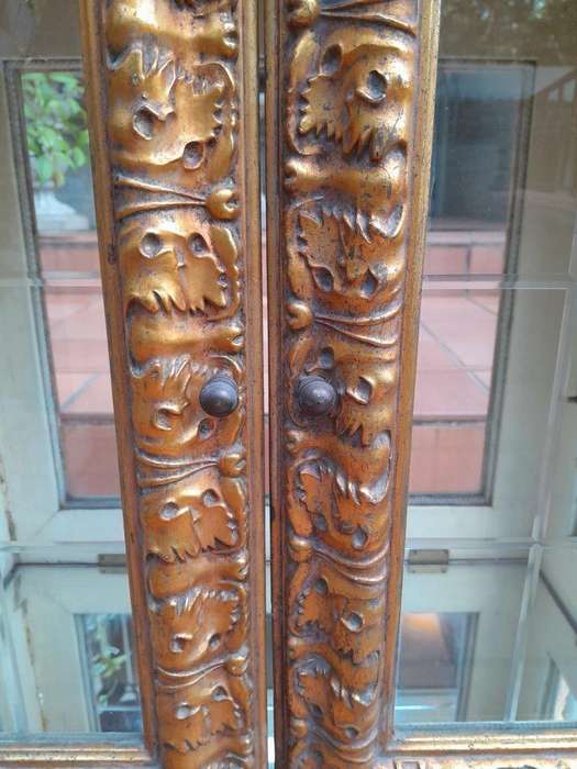 A 20th Century French Baroque Style Display Cabinet
