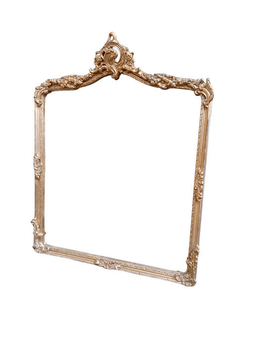 A French Rococo Style Ornately Carved and Gilded Bevelled Mirror 6
