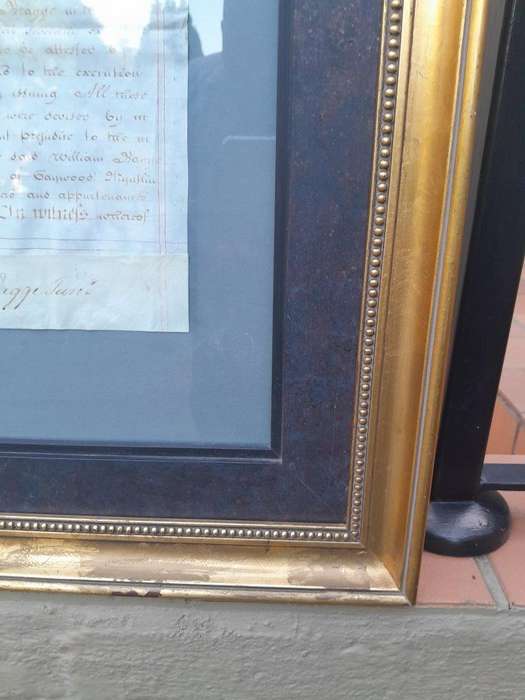 A 20th Century Indenture Ink on Paper with Wax Seals