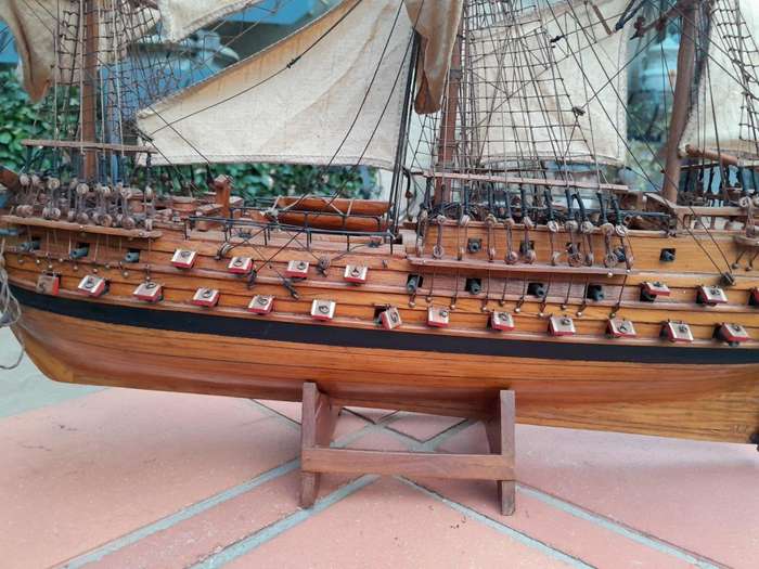 A 20th Century French Ship' "Le Superb", which was a galleon from the 1800's