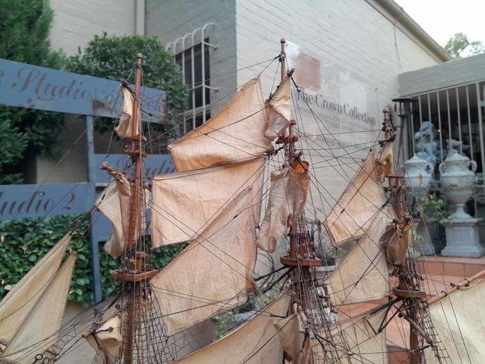 A 20th Century French Ship' "Le Superb", which was a galleon from the 1800's