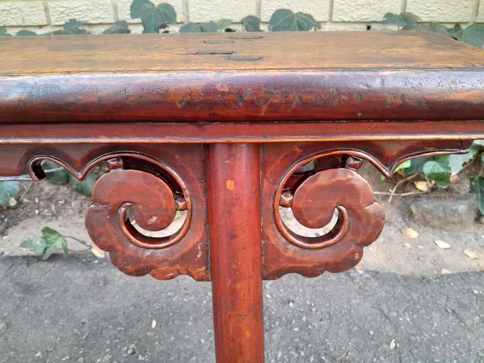 A 20th Century Pair of Elm Spring Benches