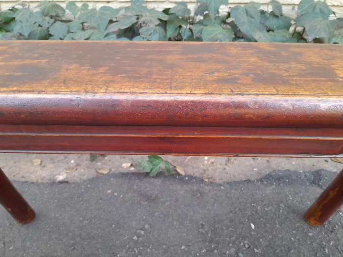 A 20th Century Pair of Elm Spring Benches