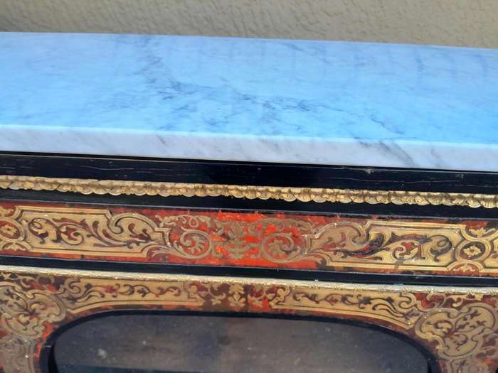 An Antique 19thcentury French Boulle, Ormolu And Ebonised Cabinet