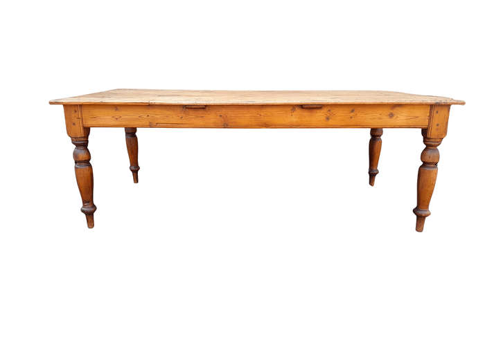 An Antique / 19th Century Cape Wooden Dining / Kitchen Table (8 Seater)