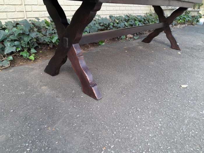 A 20th Century Rare an Exceptional Large Oak Refectory / Dining / Entrance Table (10 Seater)