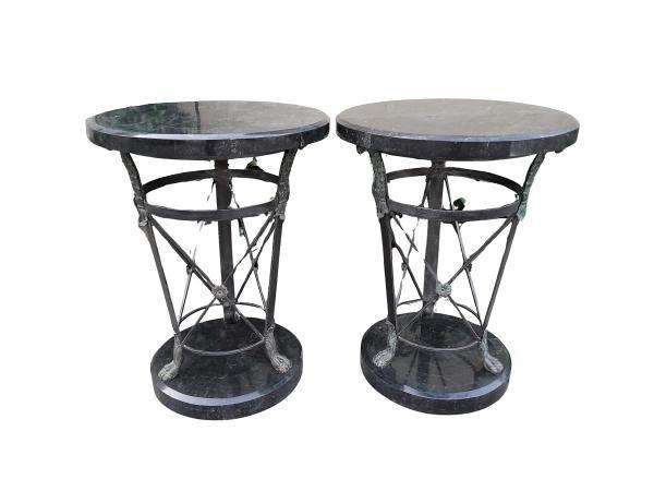 A Pair Of 20TH Century Side Tables
