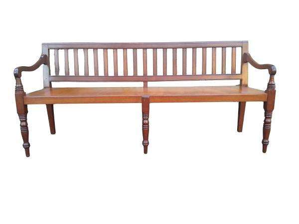 An Antique 19th Century Wood Bench