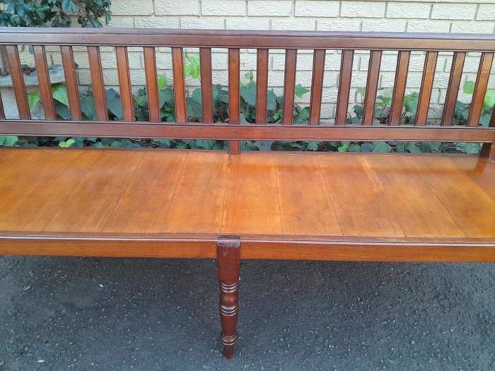 An Antique 19th Century Wood Bench