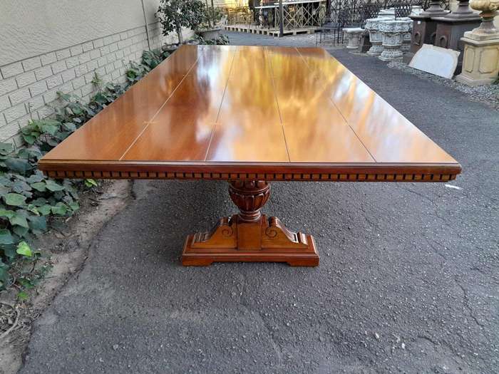 A 20TH Century French Walnut Refectory Table
