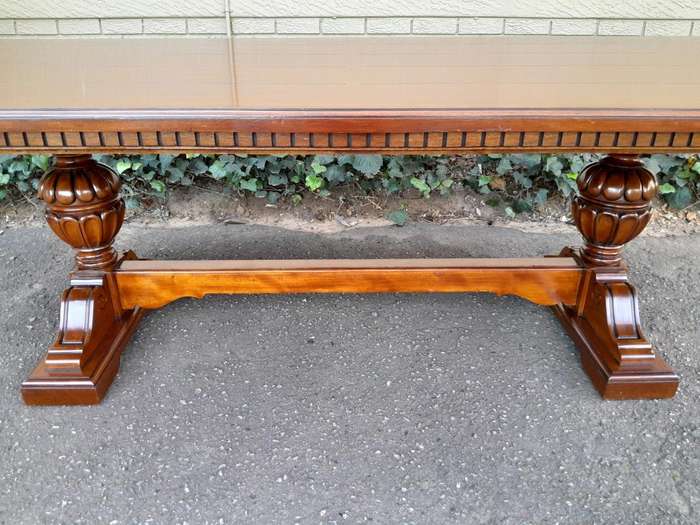 A 20TH Century French Walnut Refectory Table