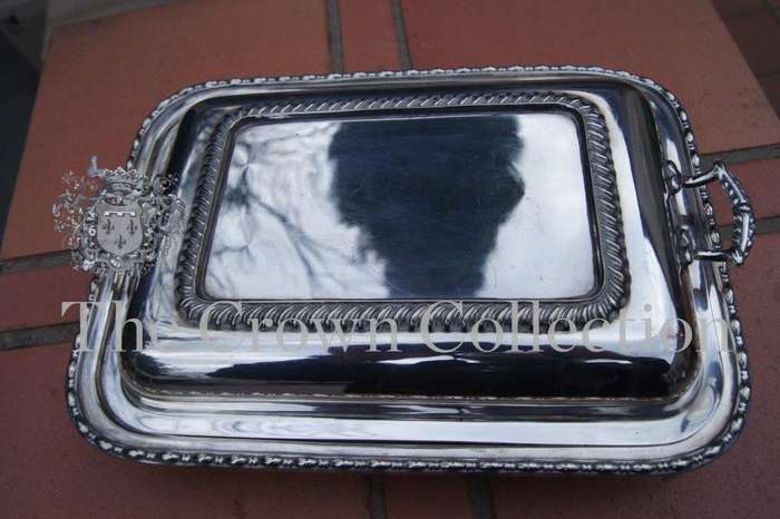 Silver Plated Entrée Dish