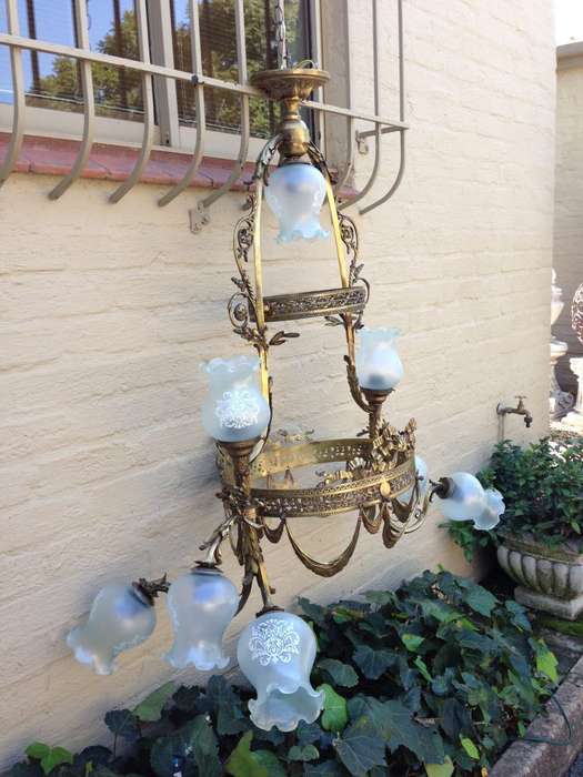 Brass Chandelier