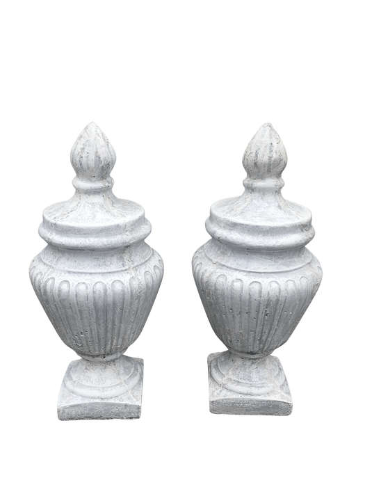 Pair of  Concrete Urns / Door Stops