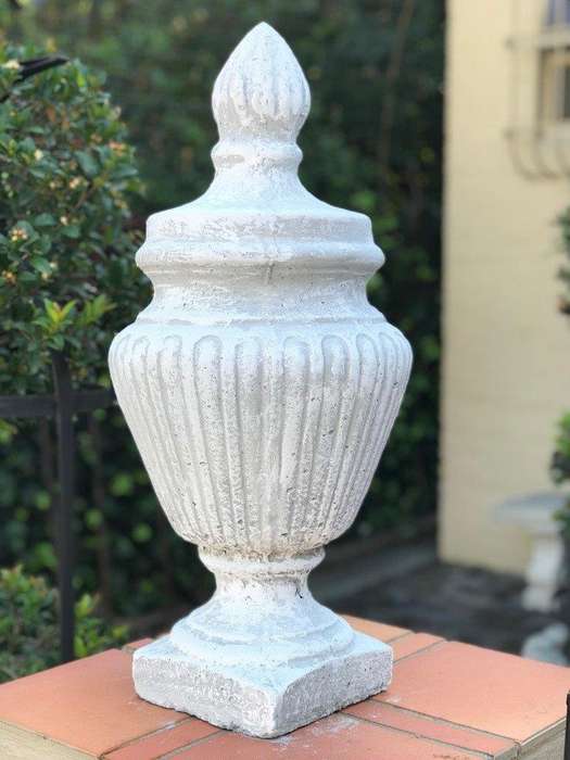 Pair of  Concrete Urns / Door Stops