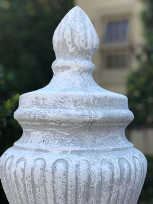 Pair of  Concrete Urns / Door Stops