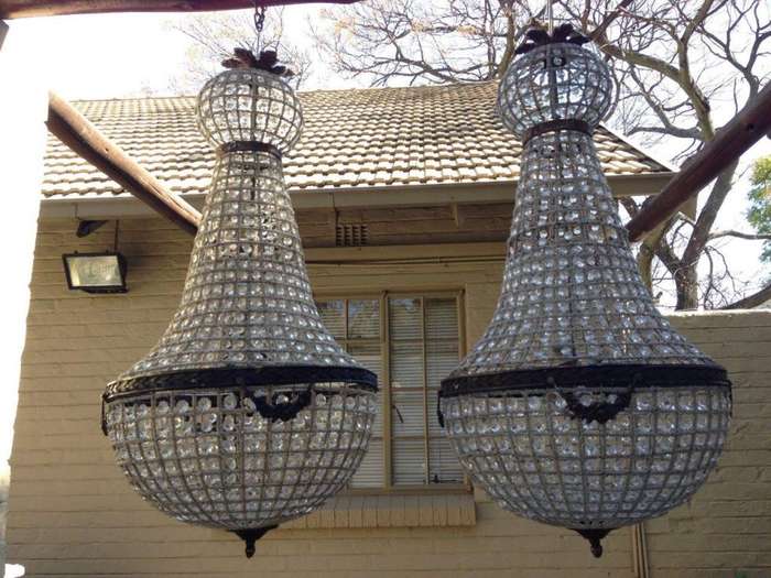 Empire Chandelier with Ball