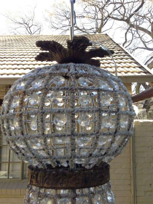 Empire Chandelier with Ball