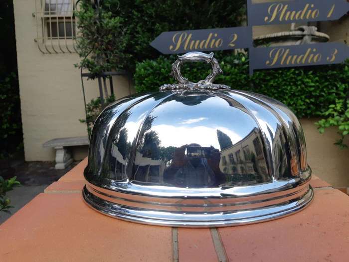 Silver Plate Food Dome
