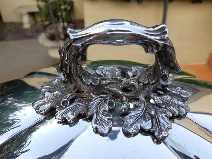Silver Plate Food Dome