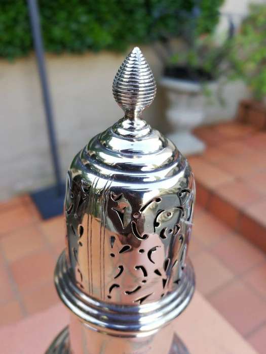 A Silver Sugar Caster