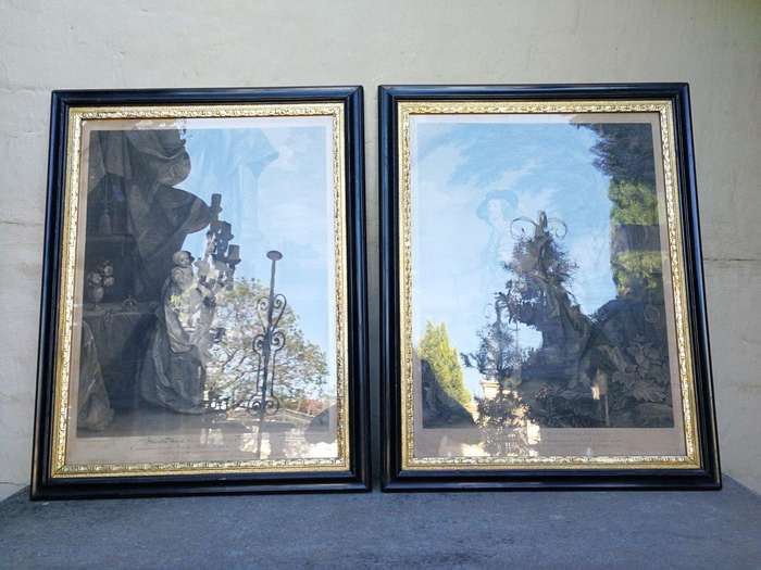 A Pair of 18th Century French Engravings Dated 1782