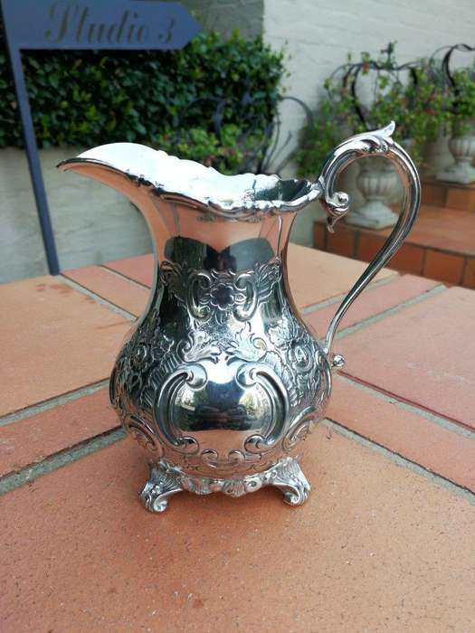 A Late 19th Century Electroplate Five Piece Tea Service