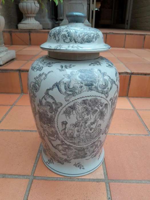 A 20th Century Set  Of Four Ceramic Ginger Jars