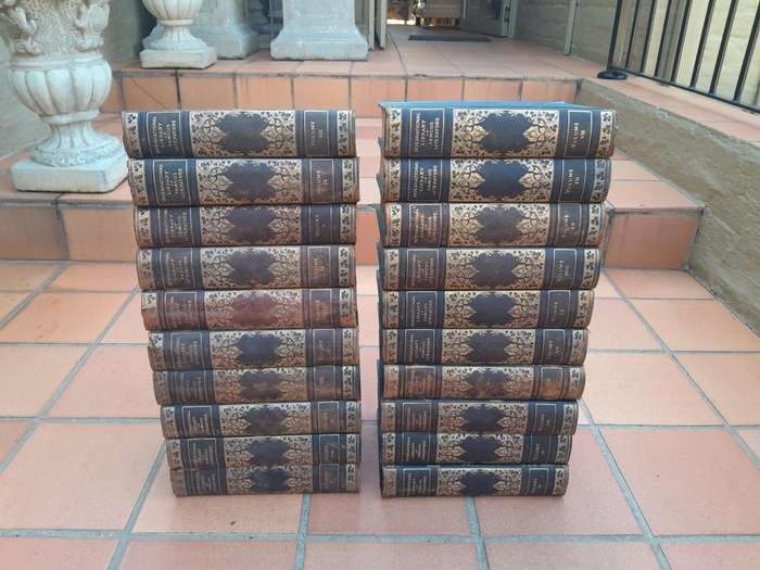 An Antique Collection of Twenty Books The International Library of Famous Literature
